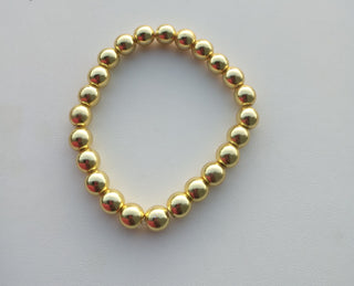 Single Gold Hematite bracelet
