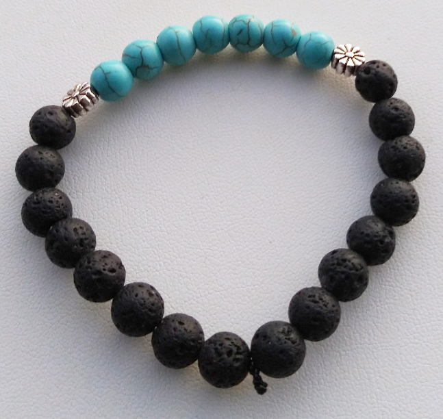 HANDCRAFTED Turquoise Chakra Bracelet