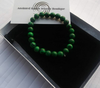Single Malachite  Bracelet