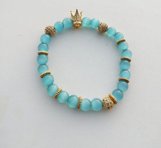 Swaroki Crystal Catz Eye Bracelet
