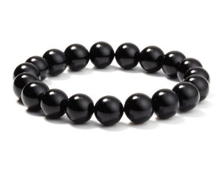 Single black Agate bracelet