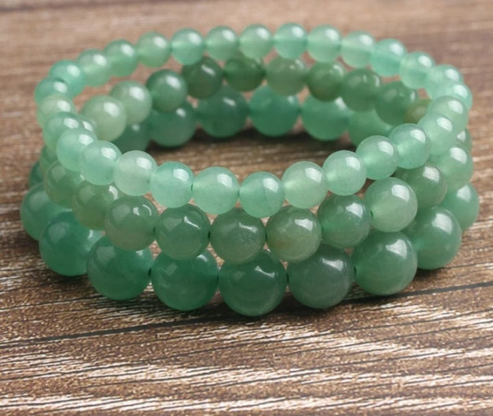 Triple Green Aventurine (Jade) Bracelets